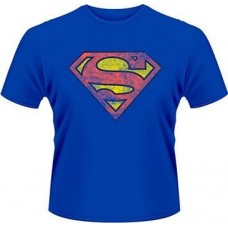 SUPERMAN-COLOUR LOGO -S- BLUE (MRCH)