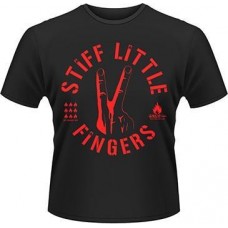 STIFF LITTLE FINGERS-DIGITS -L- BLACK (MRCH)