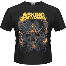 ASKING ALEXANDRIA-SKULL -L- BLACK (MRCH)