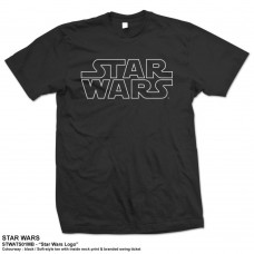 STAR WARS-STAR WARS LOGO -S- BLACK (MRCH)