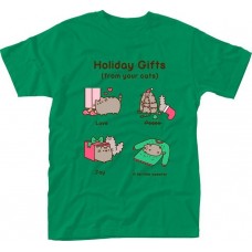 PUSHEEN-HOLIDAY GIFTS -S/GREEN- (MRCH)