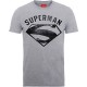 SUPERMAN-LOGO SPRAY -S- GREY (MRCH)