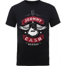JOHNNY CASH-WINGED GUITAR -MEN-.. -S- (MRCH)