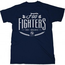 FOO FIGHTERS-100% ORGANIC -M- BLUE (MRCH)
