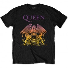 QUEEN-GRADIENT CREST -L- BLACK (MRCH)