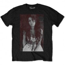 AMY WINEHOUSE T-SHIRT-BACK TO BLACK CHALK.. -M- (MRCH)