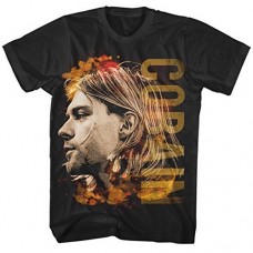 KURT COBAIN-COLOURED SIDE VIEW -XL- (MRCH)