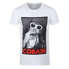 KURT COBAIN-CIGARETTE -XXL- WHITE (MRCH)