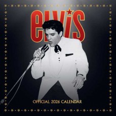 ELVIS PRESLEY-ELVIS PRESLEY 2026 OFFICIAL CALENDAR (MRCH)