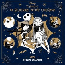 ANIMAÇÃO-NIGHTMARE BEFORE CHRISTMAS 2026 CALENDAR (MRCH)