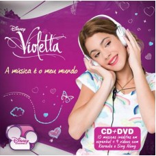 VIOLETTA-A MÚSICA É O MEU MUNDO (CD+DVD)