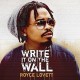 ROYCE LOVETT-WRITE IT ON THE WALL (CD)