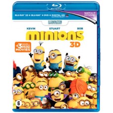 ANIMAÇÃO-MINIONS -3D- (BLU-RAY)