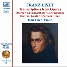 F. LISZT-TRANSCRIPTIONS FROM OPERA (CD)