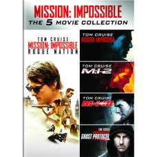 FILME-MISSION IMPOSSIBLE 1-5 (5DVD)