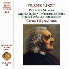 F. LISZT-PAGANINI STUDIES (CD)