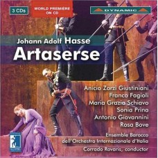J.A. HASSE-ARTASERSE (3CD)