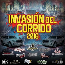 V/A-INVASION DEL CORRIDO 2016 (CD)