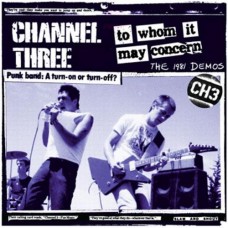 CHANNEL 3-TO WHOM IT MAY CONCERN (LP)