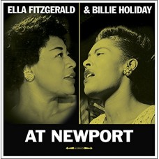 ELLA FITZGERALD & BILLIE HOLIDAY-AT NEWPORT (LP)