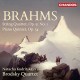 J. BRAHMS-STRING QUARTET NO.1/PIANO (CD)