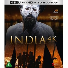 DOCUMENTÁRIO-INDIA 4K -4K- (2BLU-RAY)