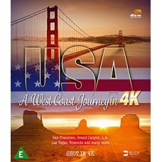 DOCUMENTÁRIO-USA: A WEST COAST.. -4K- (BLU-RAY)