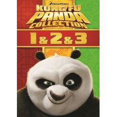 ANIMAÇÃO-KUNG FU PANDA 1-3 (3DVD)