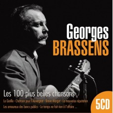 GEORGES BRASSENS-100 PLUS BELLES CHANSONS (5CD)