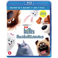 ANIMAÇÃO-SECRET LIFE OF PETS -3D- (2BLU-RAY+DVD)