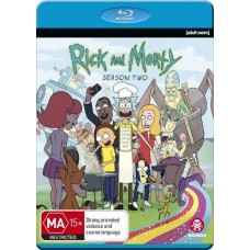 ANIMAÇÃO-RICK & MORTY SEASON 2 (BLU-RAY)