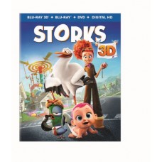 ANIMAÇÃO-STORKS -3D- (2BLU-RAY+DVD)