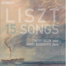 F. LISZT-15 SONGS (CD)