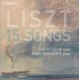 F. LISZT-15 SONGS (CD)