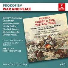 S. PROKOFIEV-WAR AND PEACE (4CD)