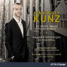 JEAN-WILLY KUNZ-AU GRAND ORGUE PIERRE-BEI (CD)