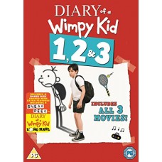 FILME-DIARY OF A WIMPY KID 1-3 (4DVD)