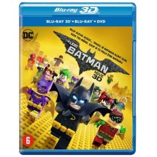 ANIMAÇÃO-LEGO BATMAN MOVIE -3D- (BLU-RAY)