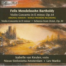 F. MENDELSSOHN-BARTHOLDY-VIOLIN CONCERTO IN E MINO (CD)