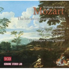 W.A. MOZART-STRING QUARTETS NOS.14-23 (3CD)