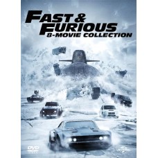 FILME-FAST & FURIOUS 1-8 (8DVD)