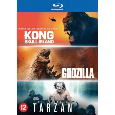 FILME-GODZILLA/KONG/TARZAN (3BLU-RAY)