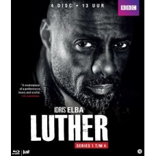 SÉRIES TV-LUTHER - SERIE 1-4 (4BLU-RAY)