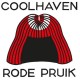 COOLHAVEN-RODE PRUIK (10")