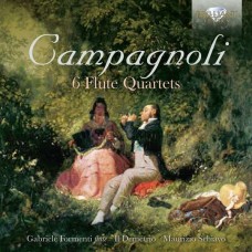 B. CAMPAGNOLI-6 FLUTE QUARTETS (CD)