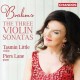J. BRAHMS-VIOLIN SONATAS (CD)