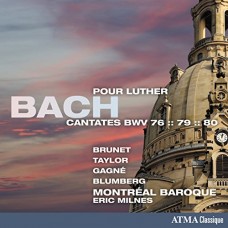 J.S. BACH-CANTATES POUR LUTHER (CD)