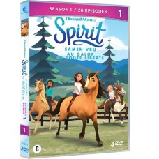 ANIMAÇÃO-SPIRIT RIDING FREE - S1 (4DVD)