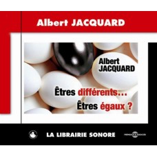 ALBERT JACQUARD-ETRES DIFFERENTS, ETRES.. (CD)