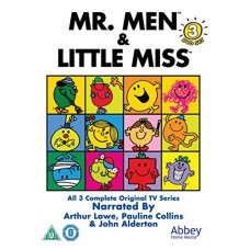 CRIANÇAS-MR. MEN & LITTLE MISS (3DVD)